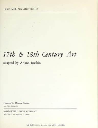 Tapa de 17th & 18th century art