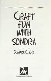 Tapa de Craft fun with Sondra