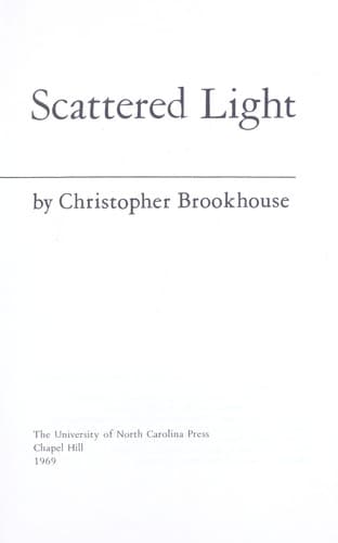 Tapa de Scattered light