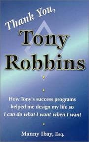 Tapa de Thank You, Tony Robbins