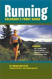 Tapa de Running Colorado's Front Range (Mountains of North America)