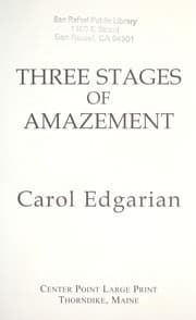 Tapa de Three stages of amazement