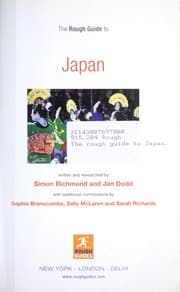 Tapa de The rough guide to Japan