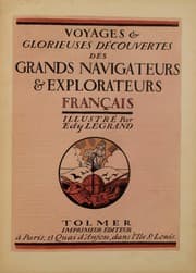 Tapa de Voyages & glorieuses découvertes des grands navigateurs & explorateurs français