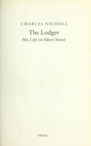 Tapa de The lodger