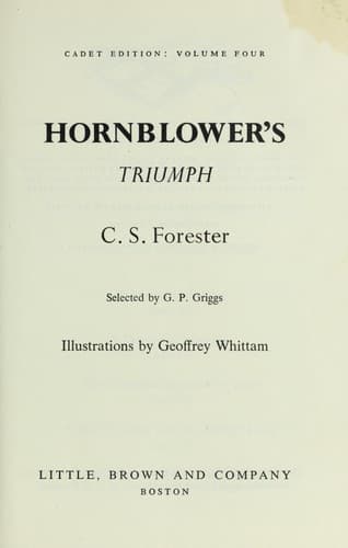 Tapa de Hornblowers triumph