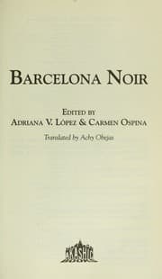 Tapa de Barcelona noir