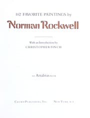 Tapa de 102 FAVORITE PAINTINGS by Norman Rockwell