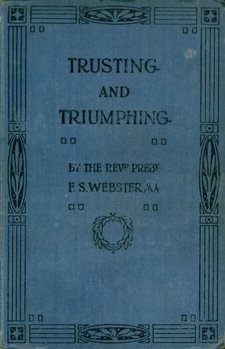 Tapa de Trusting And Triumphing