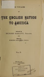 Tapa de The voyages of the English nation to America, before the year 1600