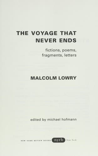 Tapa de The voyage that never ends