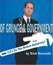 Tapa de Of grunge and government