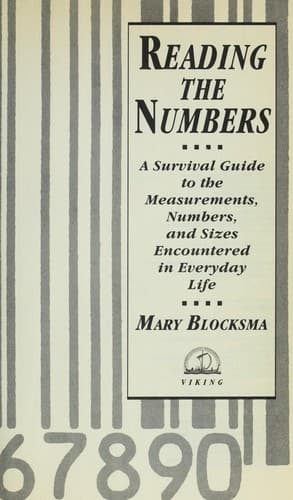 Tapa de Reading the numbers