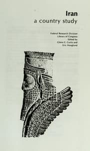 Tapa de Iran, a country study