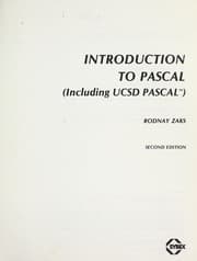 Tapa de Introduction to Pascal (including UCSD Pascal)