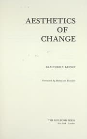 Tapa de Aesthetics of change