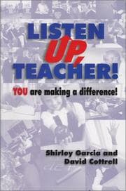 Tapa de Listen Up, Teacher! You are Making a Difference!