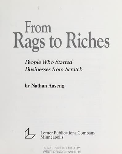Tapa de From rags to riches