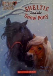Tapa de Sheltie and the snow pony