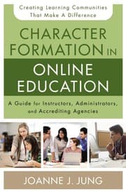 Tapa de Character formation in online education