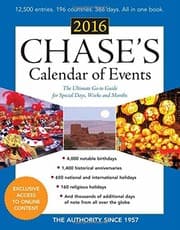 Tapa de Chase's Calendar of Events