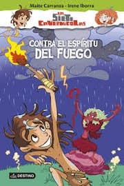 Tapa de Los siete cavernícolas contra el espíritu del fuego