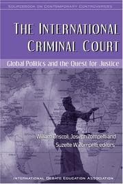 Tapa de The International Criminal Court