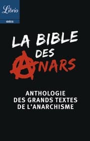 Tapa de La bible des anars