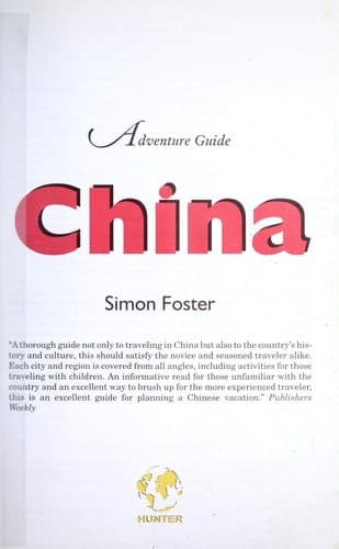Tapa de Adventure guide, China