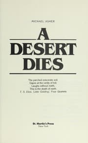Tapa de A desert dies