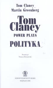 Tapa de Tom Clancy power plays