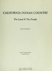 Tapa de California Indian country