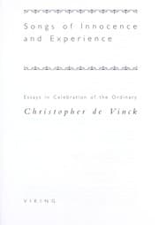Tapa de Songs of Innocence & Experience
