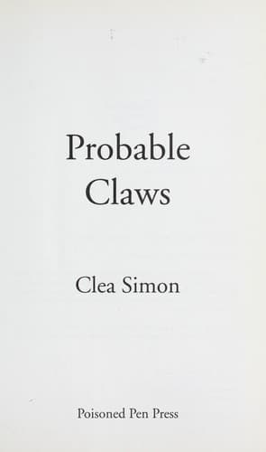 Tapa de Probable Claws
