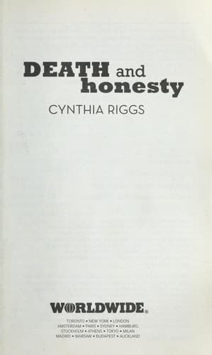 Tapa de Death and honesty