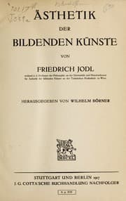 Tapa de Ãsthetik der bildenden KÃ¼nste