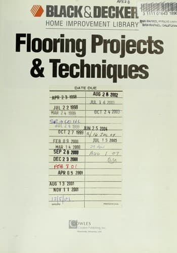 Tapa de Flooring projects & techniques