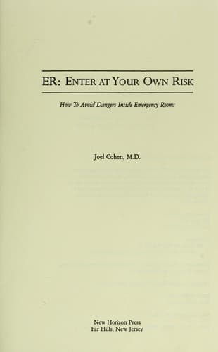 Tapa de ER-- enter at your own risk