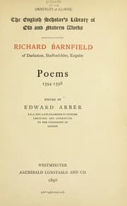 Tapa de The English scholar's library of old and modern works