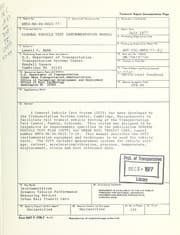 Tapa de General vehicle test instrumentation manual