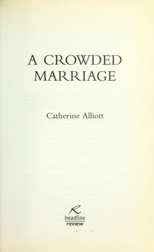 Tapa de A crowded marriage
