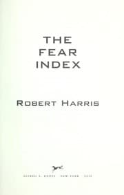 Tapa de The fear index
