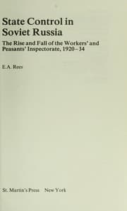 Tapa de State control in Soviet Russia