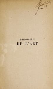Tapa de Philosophie de l'art