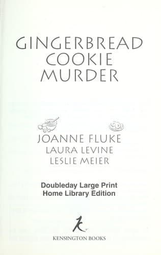 Tapa de Gingerbread Cookie Murder