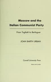 Tapa de Moscow and the Italian Communist Party