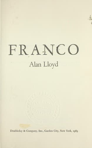 Tapa de Franco. --