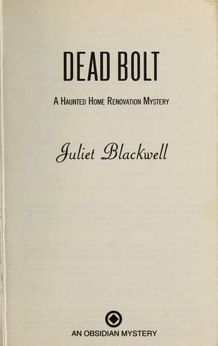 Tapa de Dead bolt