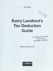 Tapa de Every landlord's tax deduction guide