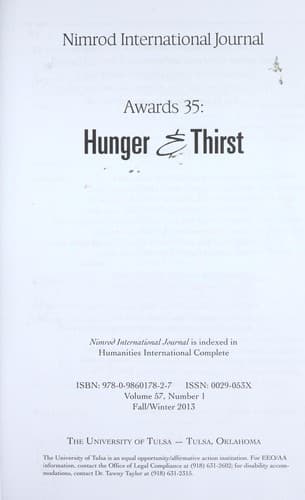 Tapa de Hunger & thirst
